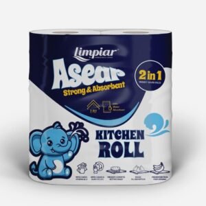 Kitchen Roll Paper Towel 2 Ply 2 X 100 Sheets by Limpiar® by Paperwings India Brand