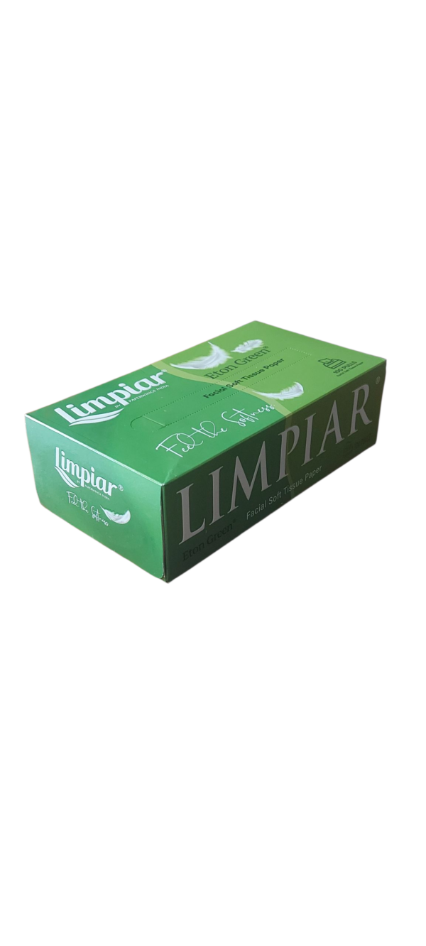 Limpiar® by Paperwings India Brand Facial Tissue Paper 2 Ply 100 Pulls 20cm X 20cm